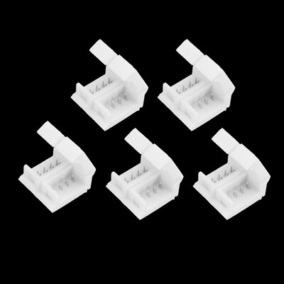 

ZDM 5PCS 4 Pin 10mm Width Solderless Connectors for Waterproof LED 5050RGB Strip