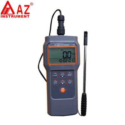 

AZ8905 Digital anemometer price with Combo FlowTEMP&RH Anemometer wind sensorHandheld Anemometer wind speed measurement Digita