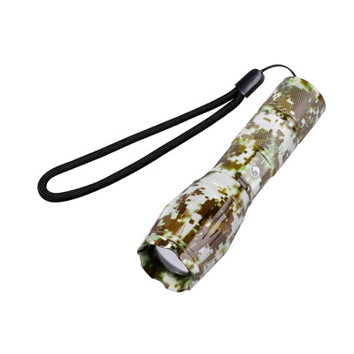 

UKing Xml T6 1000LM 5 Mode Zoomable Camouflage Flashlight Torch