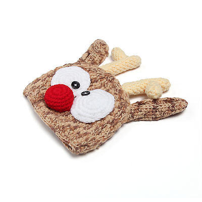 

Newly Newborn Baby Boy Girl Pom Hat Winter Warm Crochet Knit Bobble Beanie Cap