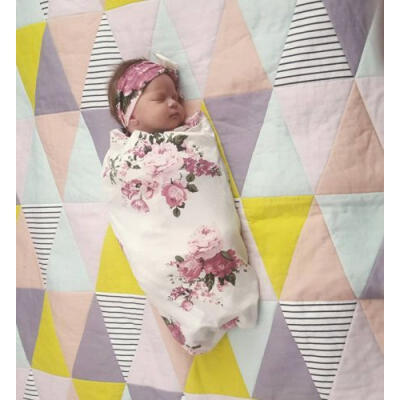 

Newborn Baby Boy Girl Infant Swaddle Wrap Swaddling Blanket Sleeping Muslin