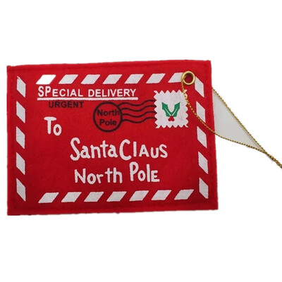 

Santa Claus Gift Money Card Holders with Envelopes Christmas Ornament Decor Set