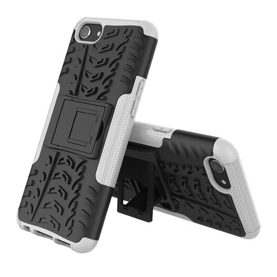 

Fivice OPPO A83A1 Case TPU anti-fall tire pattern back clip bracket phone case