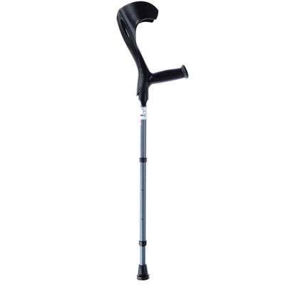 

HMS-VILGO STYLE MATIERE European elbow crutches arm underarm retractable non-slip (silver and blue random delivery)