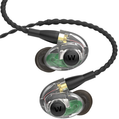 

Weston AM30 pro HiFi listening headphones three units moving iron headphones ear style music game headphones
