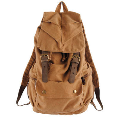 

Vintage Retro Canvas Backpack Travel Sport Rucksack Satchel Hiking School Bag