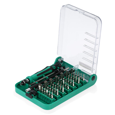 

ELECALL Magnetic Screwdriver Set CR-V Bits Precision 45 in 1 Screw-driver Bit Screw Driver Multi-functional DIY Repair Tool Kit El