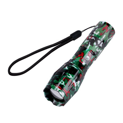 

UKing Xml T6 1000LM 5 Mode Zoomable Camouflage Flashlight Torch