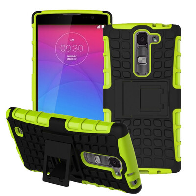 

Fivice LG G4CMagnaG4 Mini Case TPU anti-fall tire pattern back clip bracket phone case