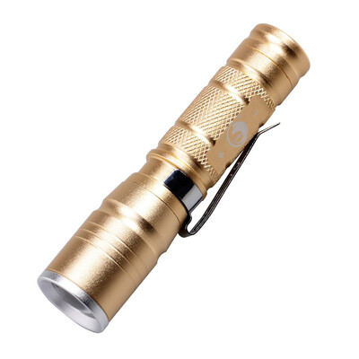 

UKing 600LM 1 Mode Zoomable Mini Flashlight Torch with Clip