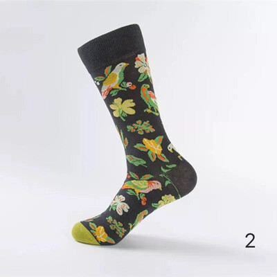 

Sock 1pair New Men Socks Women Animal Aline Chili Moutache Sloths Novelty Sock Combed Cotton Funny Socks Men Big Size screw Socks