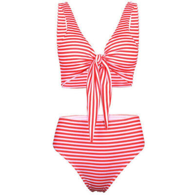

UK Womens Bikini Set Swimsuit High Waist Ladies Bathing Suit Swimwear Beachwear