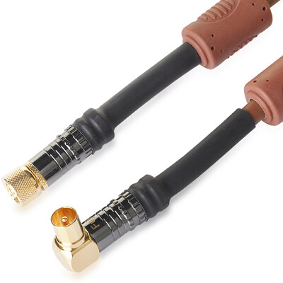 

Ferguson cabos F005605 cable TV signal line closed-circuit radio frequency cable high-definition set-top box f head cable 5 meters upgraded version of the public - English with thread