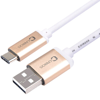 

Fuji Kaibai cabos Type-c data cable usb-c turn usb 31 music as the phone Pro x600 a plus 2 charger cable 1 meter usb20 gold white line