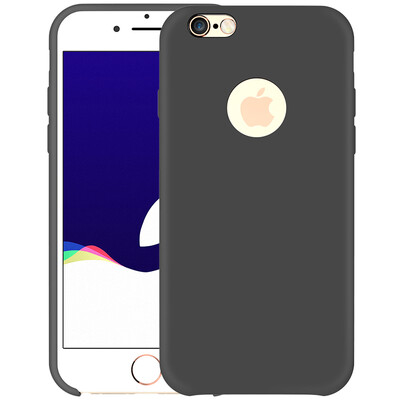 

Би Диас (BIAZE) Apple 6 / 6S телефон оболочки iPhone6 ​​/ 6S жидкий силикон защитный рукав корпус JK124- черный все включено DROP