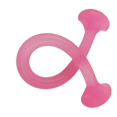 

Meiyou silicone stretcher high elastic yoga body indoor sports pull rope one word puller pink