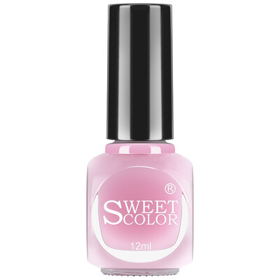 

Sweetcolor S367 12мл вишневого дух порошка (сырье Франция зеленый лак для ногтей сушки прочный лак клей бледно-розовый с блестками розового мяса