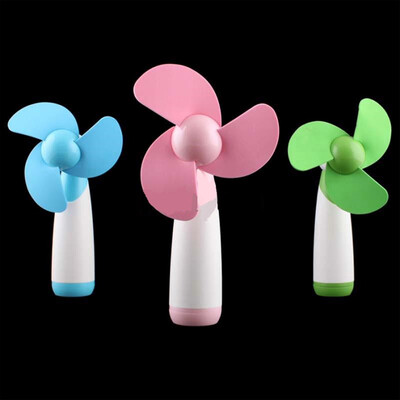 

New Portable Handheld Mini Fan Super Mute Battery Operated for Cooling