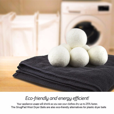 

Outdoor Wool Dryer Balls Natural Fabric Softener Reusable Reduce Wrinkles Saves Drying Time