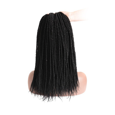 

6Packs 18inch Senegalese Twist Crochet Hair Small Havana Mambo Twist Crochet Braiding High Temperature Fiber Hair Extensions