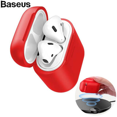 

Baseus Wireless Earphone Protect Case For AirPods Wireless Charging Receiver Case Ultra Thin Case for Apple Airpods