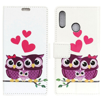 

MOONCASE Doug X70 Painted Leather Case - Love Cat