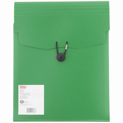 

Ou Di office (officedepot) backpack companion / file bag / information bag / storage bag / portfolio bag / document bag A4 5 grid green OD5013