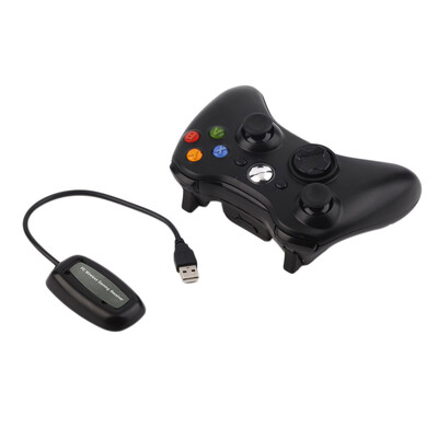 

2.4G Game Wireless Controller Gamepad Joystick & PC Receiver for XBOX360