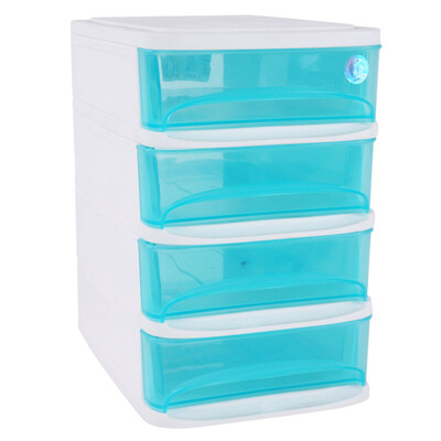 

Jubilee Dragon Citylong пластикового стола для хранения номера шкафа ящик шкаф отделка четыре небольших кусочков ювелирных изделий хранения табличного поля льда синего 2.4L 5057