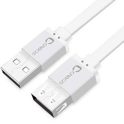 

Fergie Kappa (cabos) F07212 удлинитель USB удлинитель для женского компьютера удлиненная линия U дисковая клавиатура для мыши USB-удлинитель данных USB линия расширения данных 5M серебряная белая линия