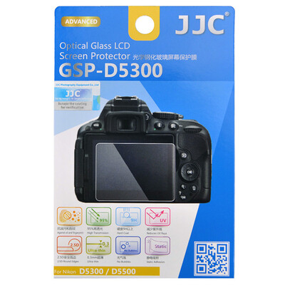 

JJC GSP-D5300 Nikon D5300 D5500 SLR камеры высокой четкости устойчивостью к царапинам закаленного стекла мембрана обрастания Джеймс Бонд фильм антибликовое защита экрана пленки электростатической адсорбции пленки
