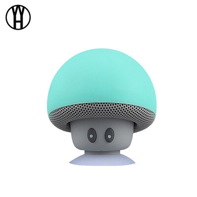 

WH Mini Mushroom Wireless Bluetooth Speaker Bluetooth 41 Speaker MP3 Player with Mic Portable Stereo Blutooth For Mobile Phone