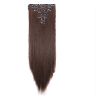 

Amazing Star Brazilian Straight Hair Clip in Human Hair Extensions Virgin Hair Clip in 9PcsSet Can Be Dyed&Bleach