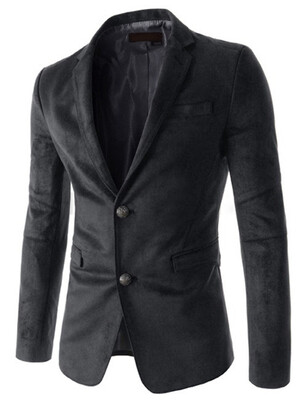 

Lapel Single-Breasted Long Sleeve Blazer