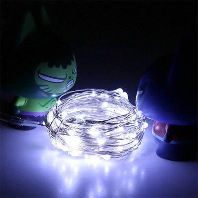 

4M 40 - LED Lights Battery Powered Copper Wire String Lights Home Decoration