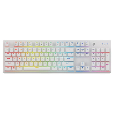 

Tieguo Luo (TESORO) TS-G11SFL grams dragon sword mechanical keyboard white green axis