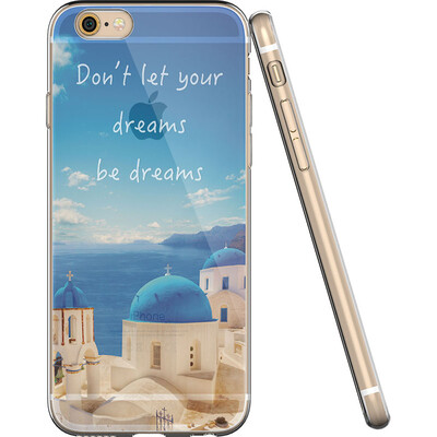 

Illustrator Apple iPhone6s Plus / 6 Plus Mobile Phone Case / Case Silicone Transparent Drop-Off Soft Shell Landscape Traveler's Message Series Dreamhouse