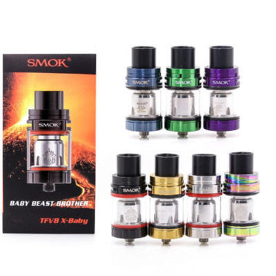 

Smoking X-Baby TFV8 Beast 4ml Tank Rainbow Baby Beast Brother Authentic Hot