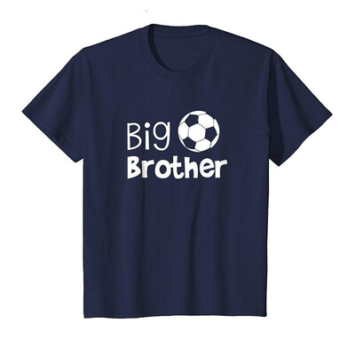 

Big Brother Shirt - Soccer Tshirt for Big Brother Toddler