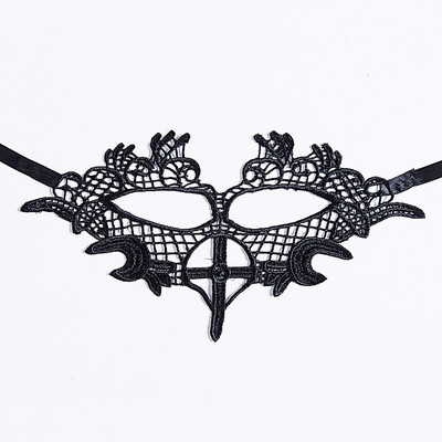 

Halloween Costume Black Lace Sexy Women Eye Face Mask Masquerade Party Ball Prom