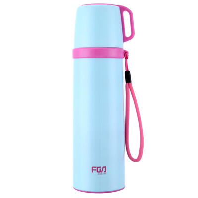 

[Jingdong supermarket] Fuguang Star series male ladies vacuum stainless steel insulation Cup 500ml green (WFZ6016-500)
