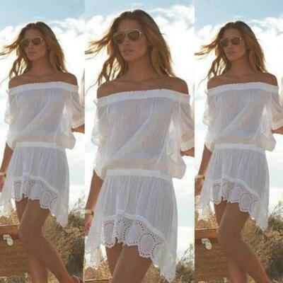 

Womens Sexy Off Shoulder Casual Clubwear Evening Party Cocktail Short Mini Dress