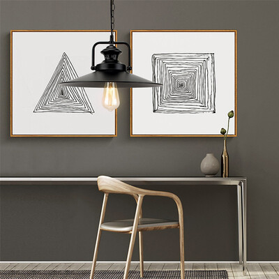 

Baycheer HL479005 Industrial Style 36CM Warehouse Pendant Light with Metal Railroad Shade