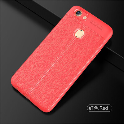 

Fivice OPPO F5 case Luxury leather TPU silicone anti-fall soft shell phone case
