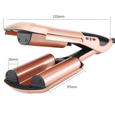 

High Quality Professional Hair Curling Iron Ceramic Triple Barrel Hair Curler Hair Waver Styling Tools Hair Styler