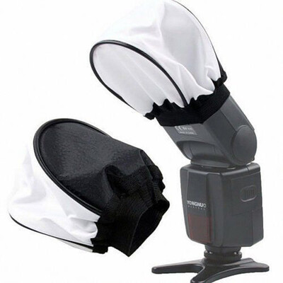 

Universal Soft Flash Bounce Diffuser for Canon 580EX 430EX II/550EX/540EZ