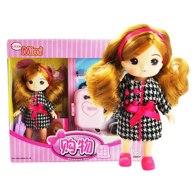

mimiworld play house scene set girl child doll toys joy shopping group