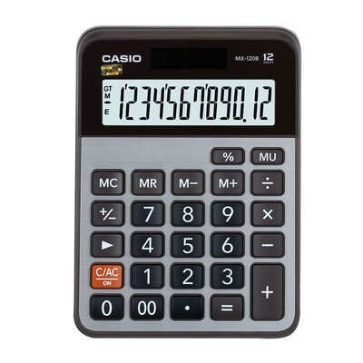 

Casio (CASIO) MX-120B миникомпьютер бизнес калькулятор серый MX-120BS разделе обновления