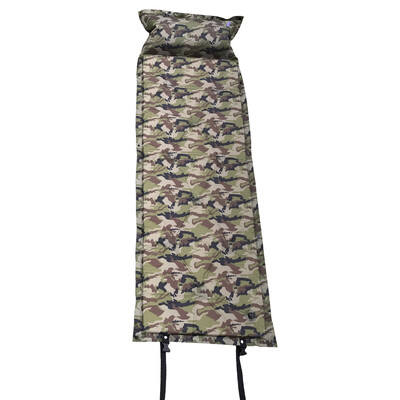 

Sleeping Bag Mat Single Inflatable Portable Air Pad with Pillow Self-Inflating Widened Thickened Outdoor Camping Tent