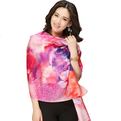 

Shanghai stock STORY Of SHANGHAI Hawthorn moonlight wool scarf ladies autumn&winter warm big shawl